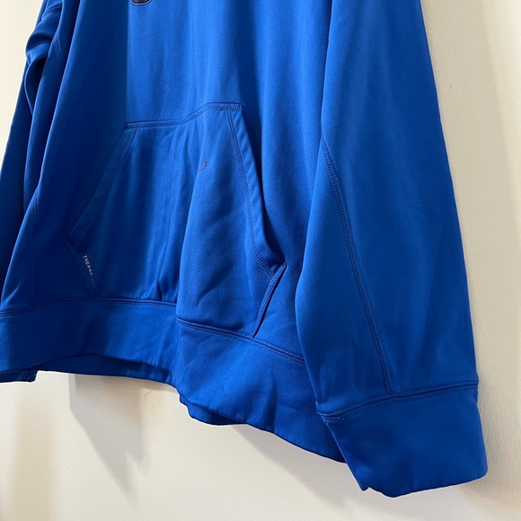 Nike Men's Therma-Fit Blue Graphic Pullover Hooded Sweatshirt Size XL - Picture 3 of 10